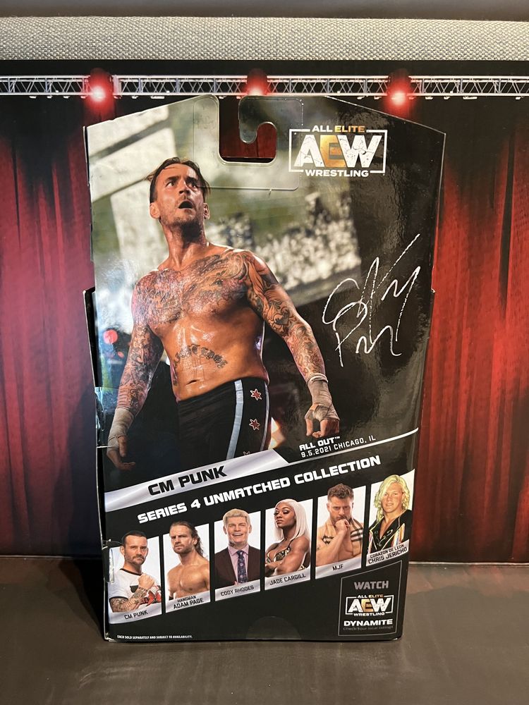 AEW CM Punk Unmatched Series 4 Chase 1/5000 WWE