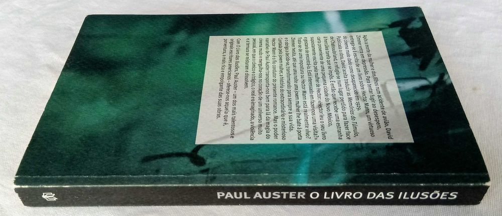 Livros: Paul Auster Vertigo, Inventar Solidão, Ilusões, Lulu [Pr Conj]