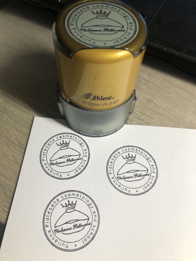 Печать для документів, печать ФОП, факсиміле