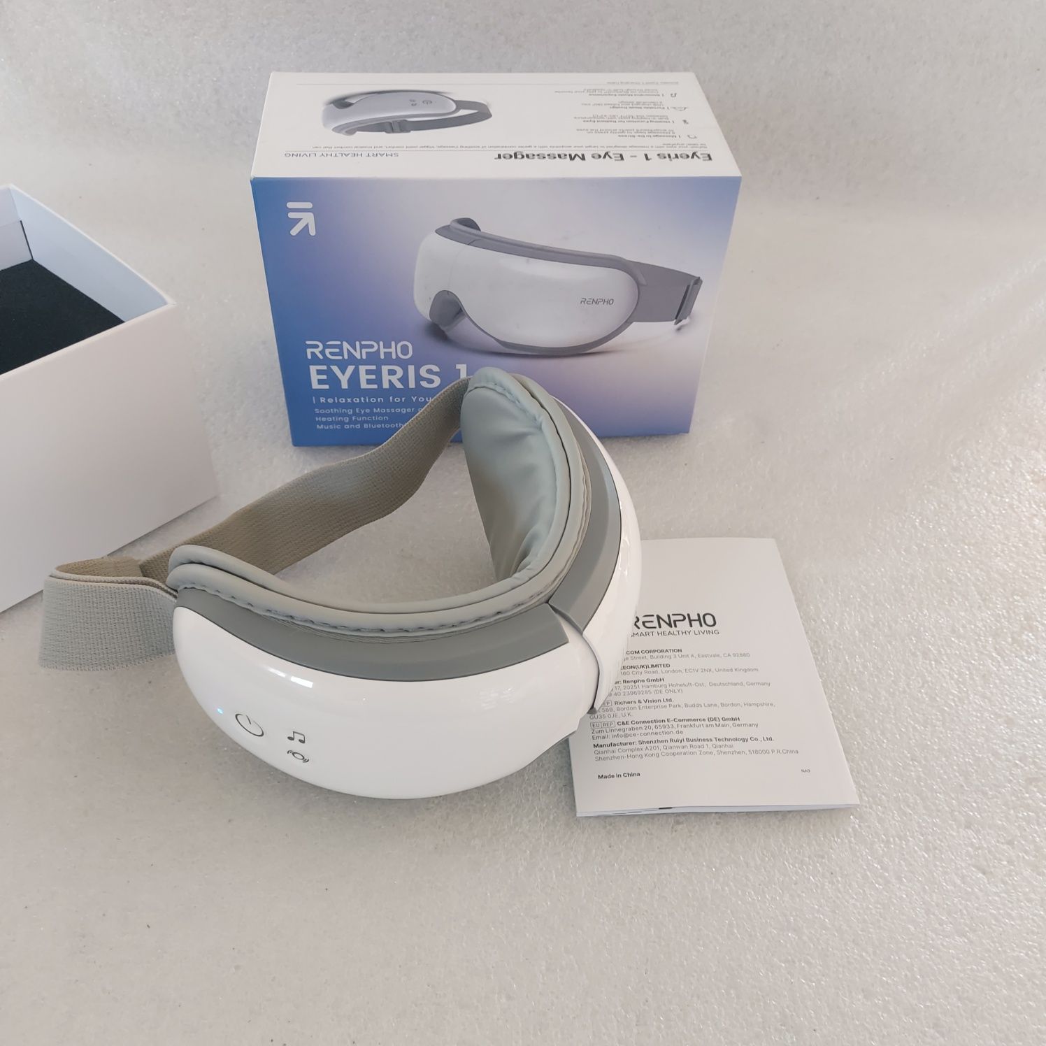 Masażer oczu Bluetooth renpho