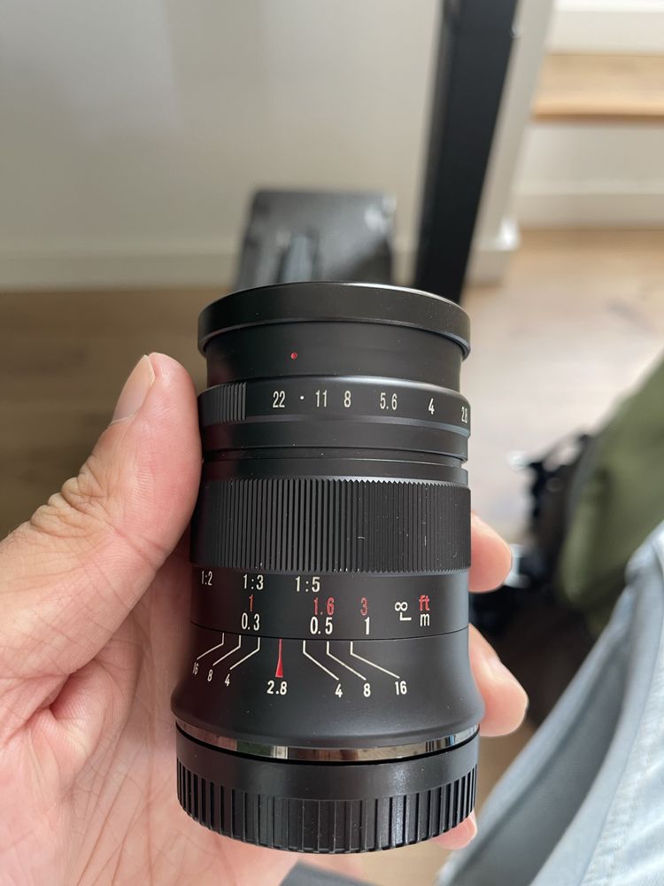 Lente 7 artisans 60 2.8 macro ii x mount