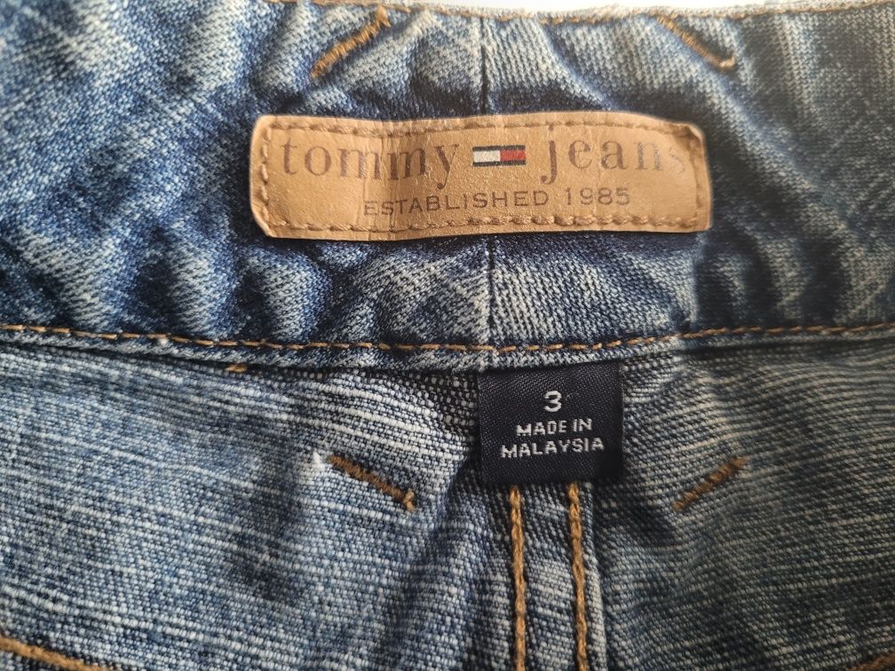 Szorty r.S Tommy Jeans - krótkie spodenki, firmowe, lato!