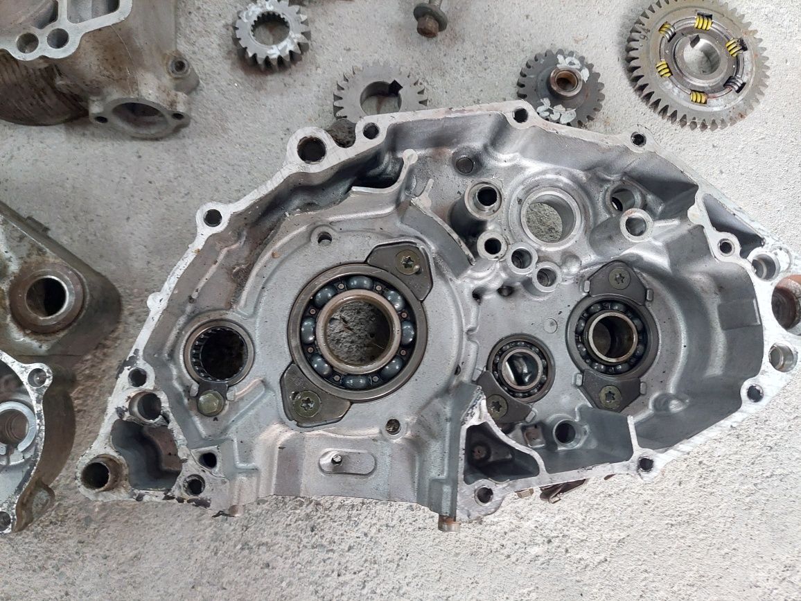 Yamaha yzf 250 cylinder karter wał tryb dekiel ślizg części silnik