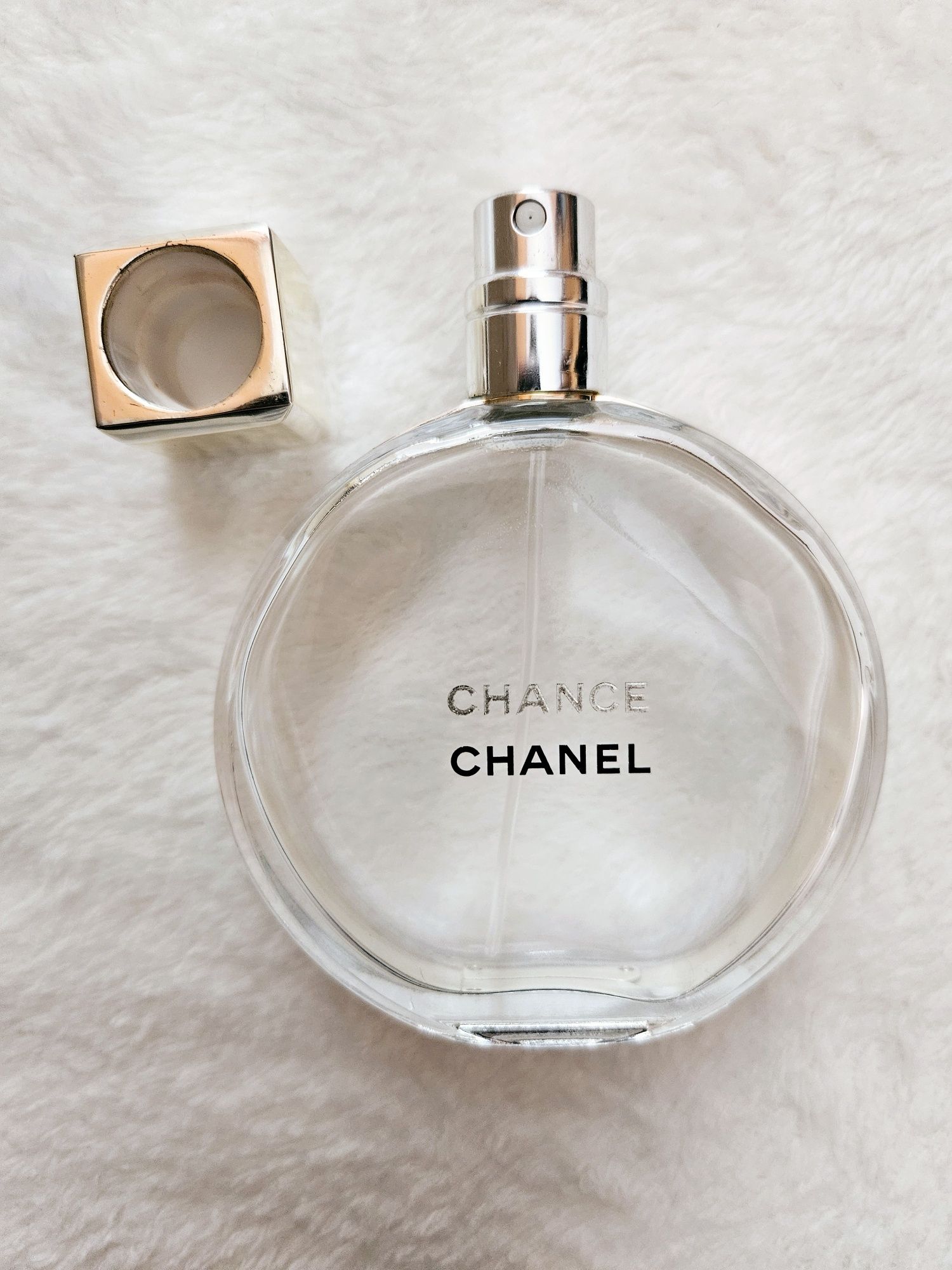 Puste flakony po perfumach Chanel 2 sztuki