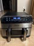 Nowa frytkownica beztluszczowa Air fryer 10L dwukomorowa 2w1