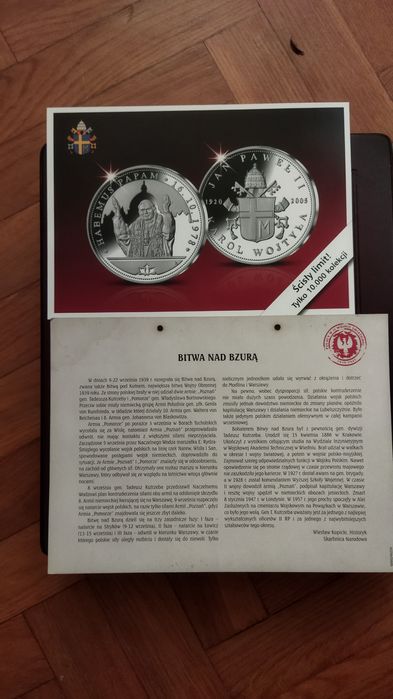 kolekcjonerskie monety Jan Paweł II