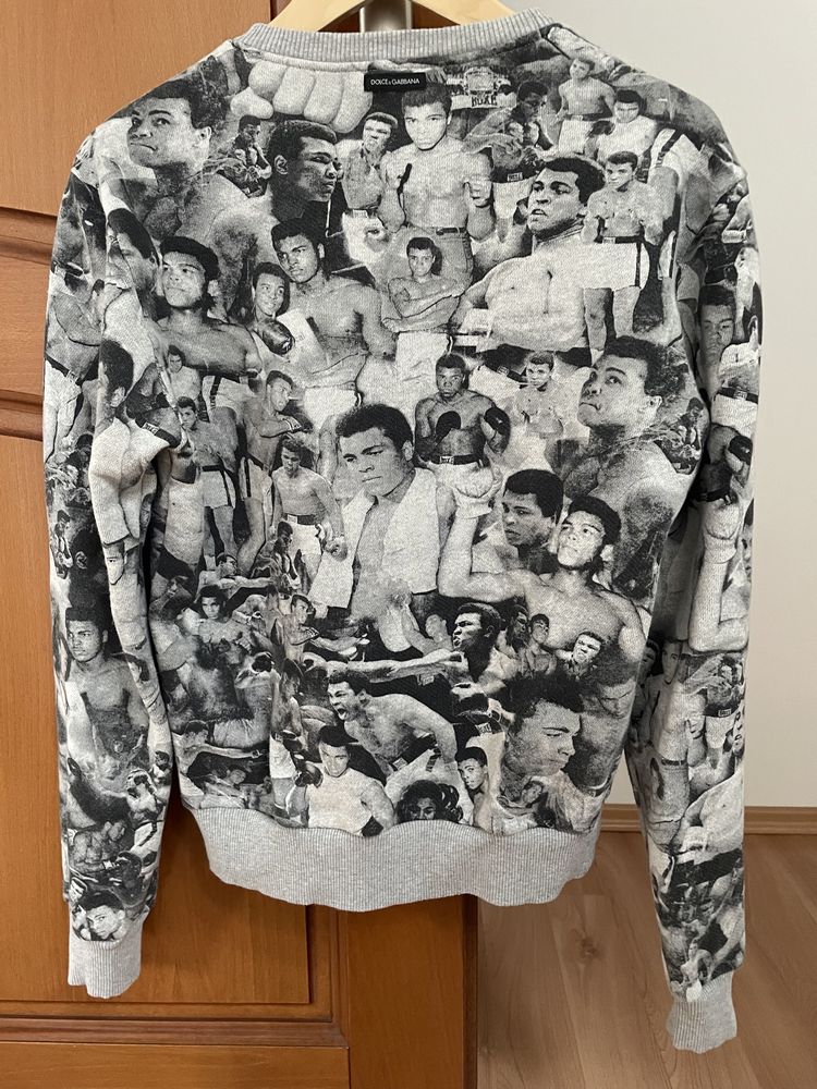 Dolce & Gabbana Muhammad Ali crewneck oryginał unikat