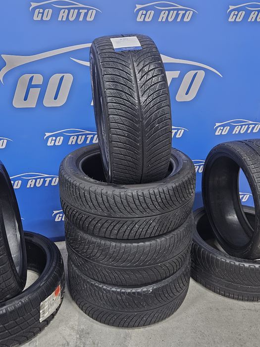 Goauto купити б/у зимову гуму  Michelin Pilot Alphin 5 245 45 R17 к-т