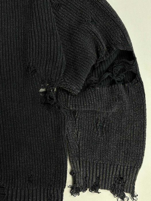MAISON MIHARA YASUHIRO Distressed свитер свитшот Sweater светр кофта L