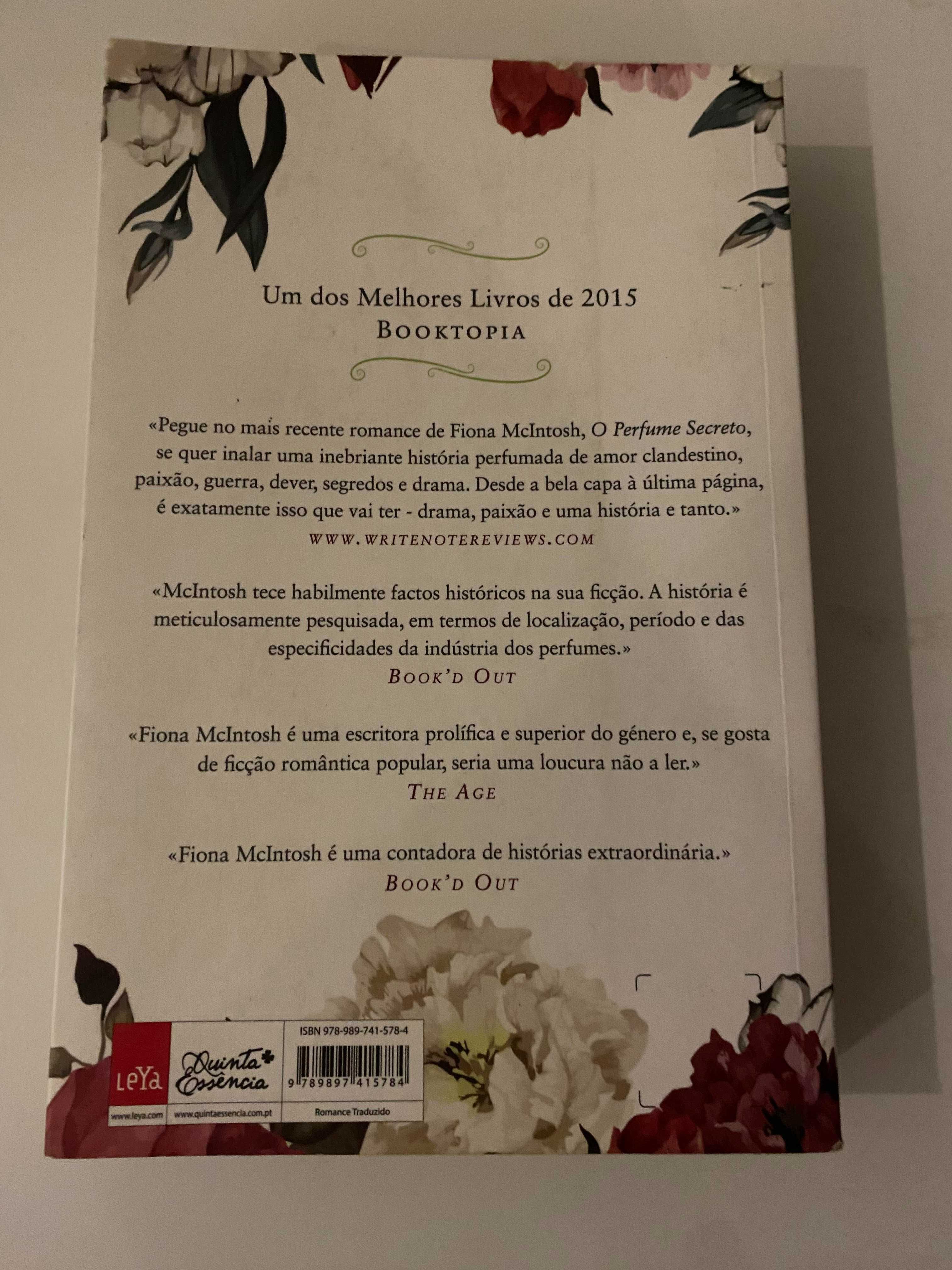 " o perfume Secreto " Fiona McIntosh - 8€