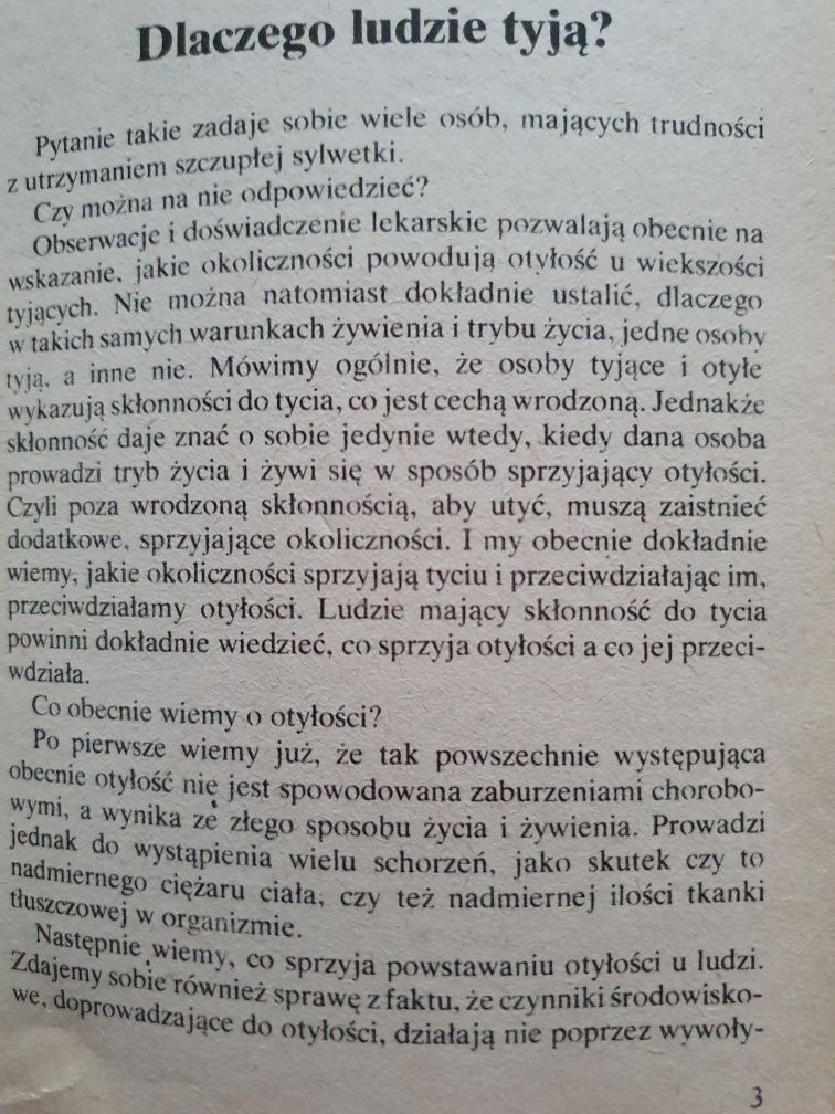 Dr. M. Grójec: Otyłość bez tajemnic.