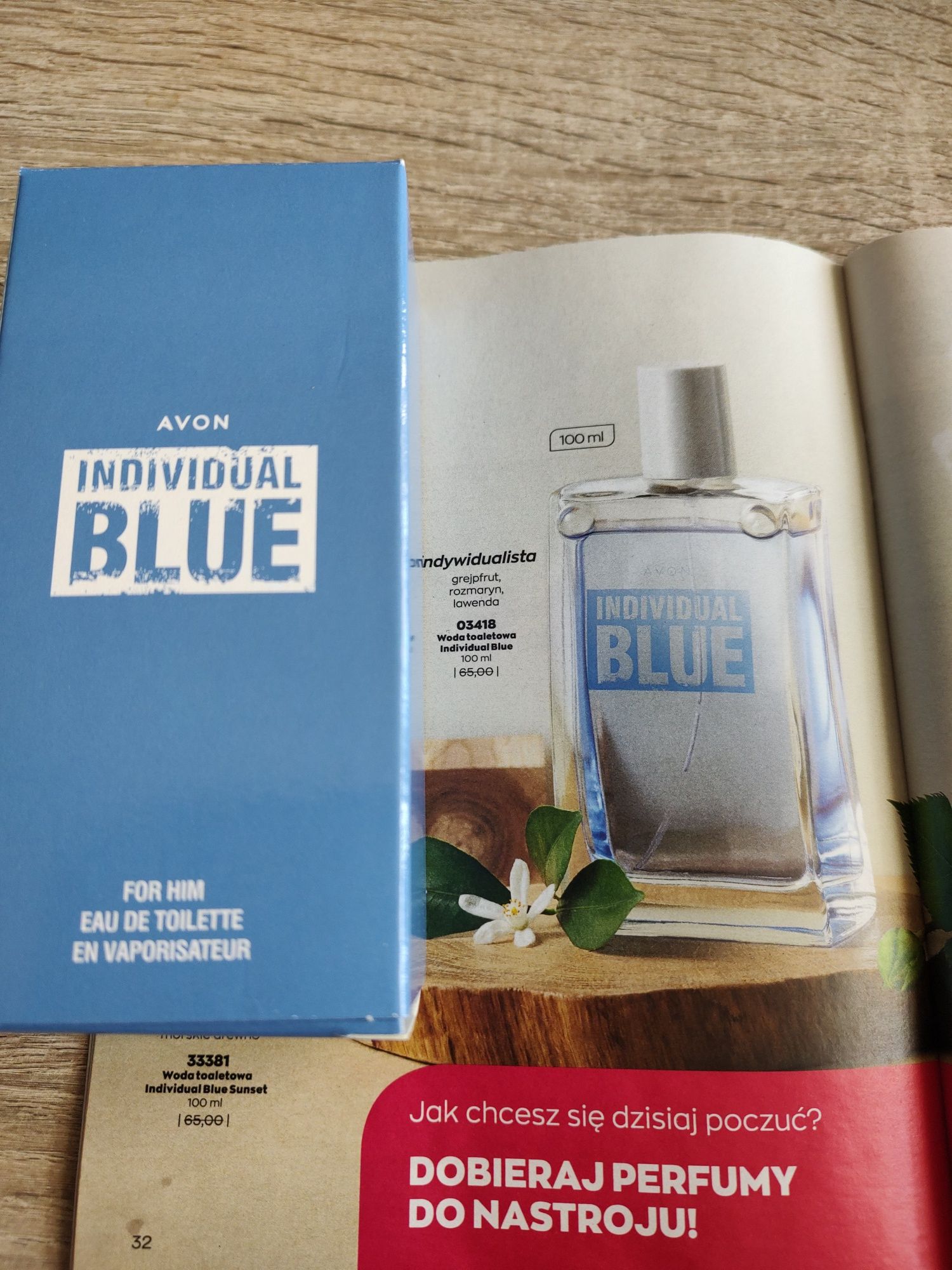 Avon Individual Blue męska woda toaletowa 100 ml