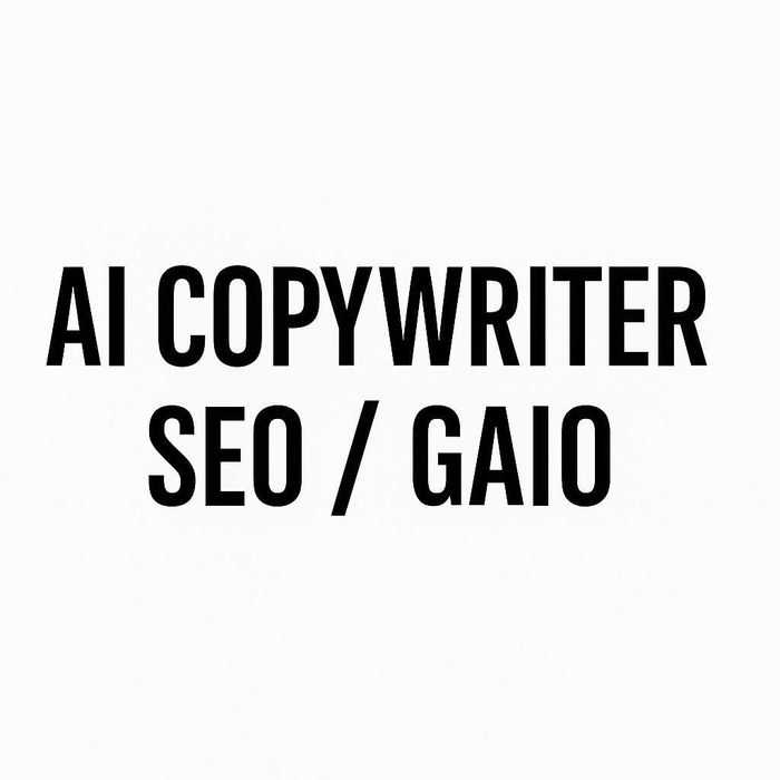 Copywriter SEO / GAIO – treści tworzone z wykorzystaniem AI