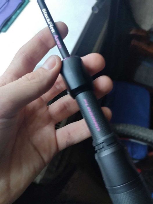 вудлище та катушка Flagman '24 Blackfire Area 62SUL 1.88м 0.4-3г