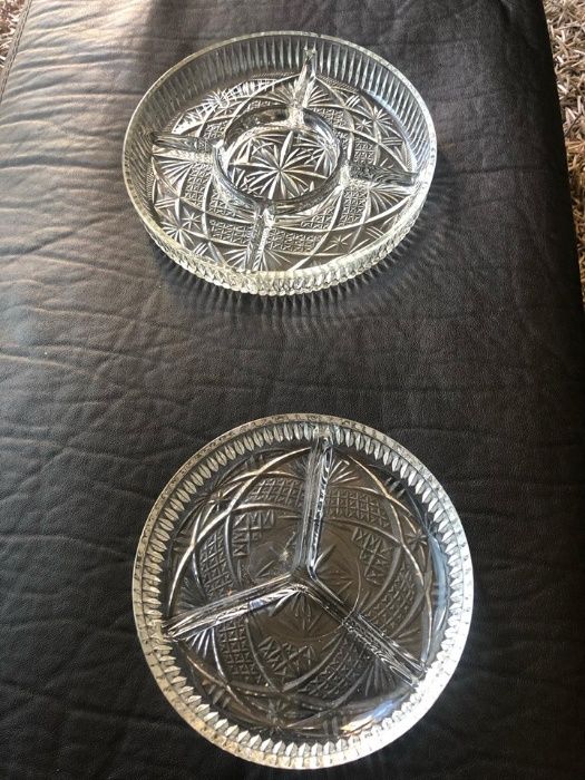 travessa de Natal e Pratos para  aperitivos