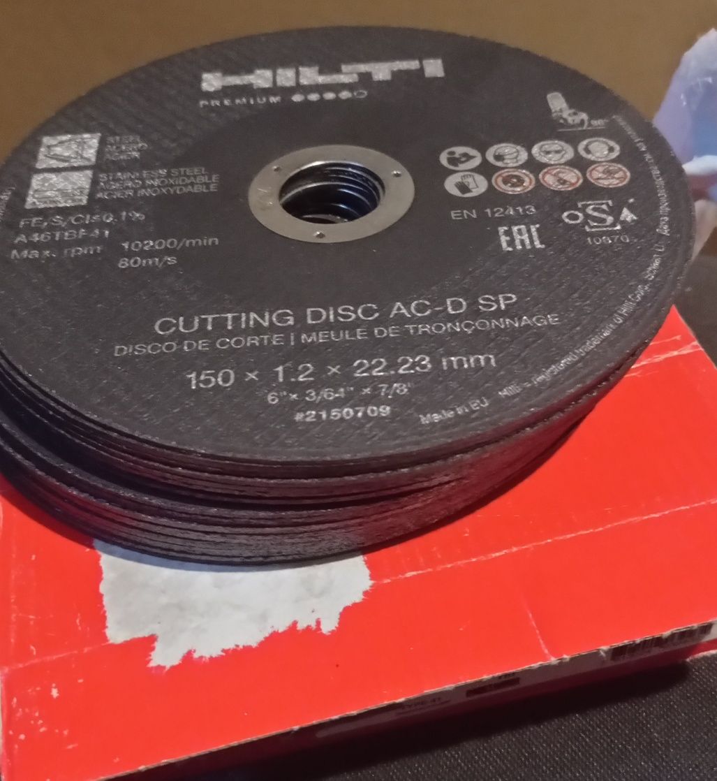 Tarcze Hilti 150x1,2x22,23mm. 25szt.
