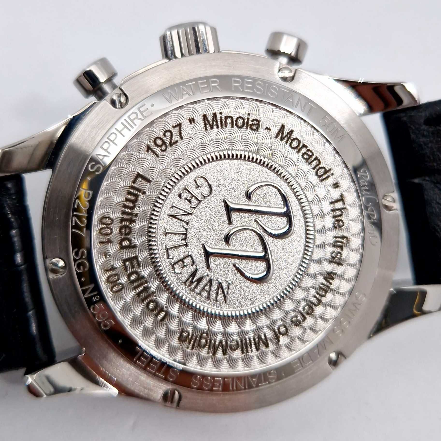 Paul Picot Gentleman Minoia Morandi P2127 # 1 of 100 (Mille Miglia)