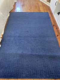 Tapete azul Langsted 1,33x1,95