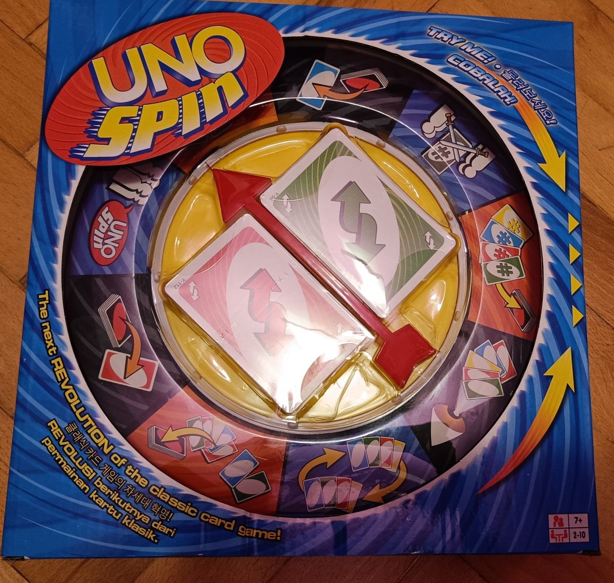 UNO SPIN gra planszowa