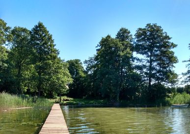 Domek na mazurach z kominkiem, domek nad jeziorem do wynajęcia