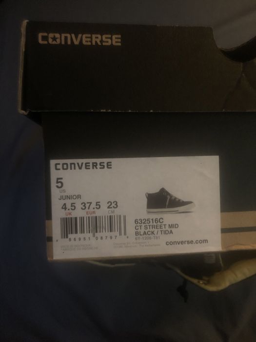 Trampki CONVERSY nr.5 (23 cm) nowe oryginalne skóra.