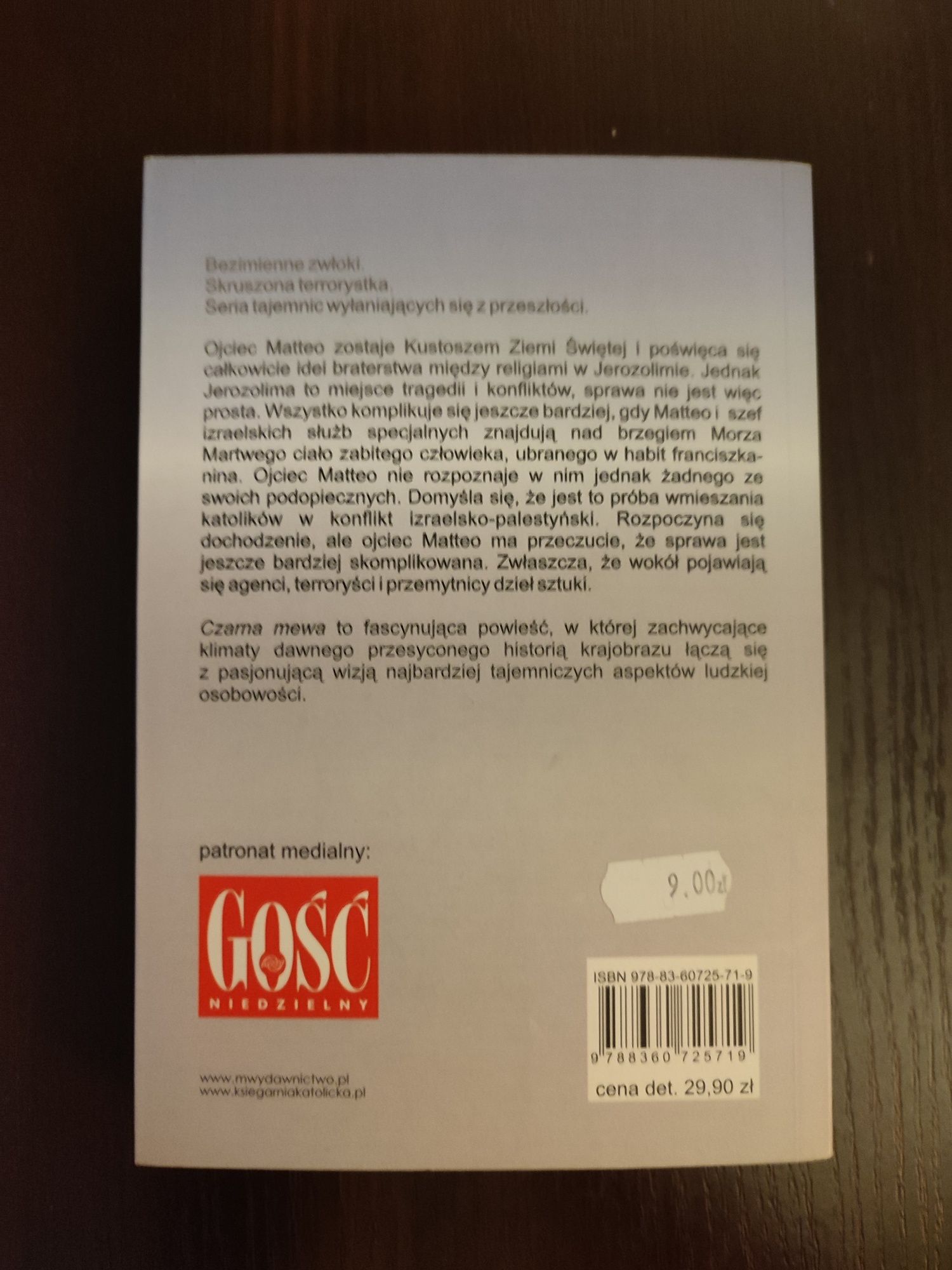 Czarna mewa Franco Scaglia