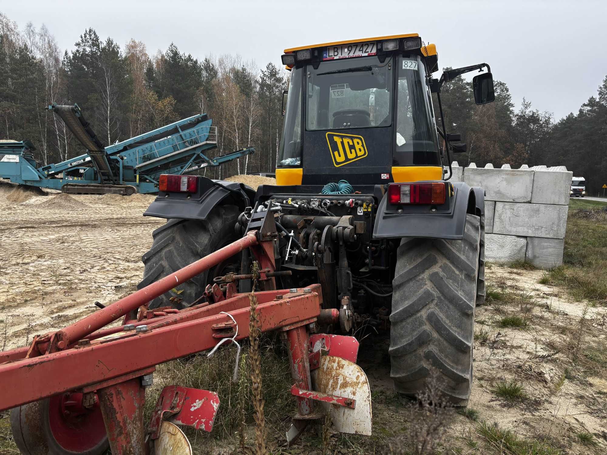 JCB Fastrac 2135 możliwość zamiany