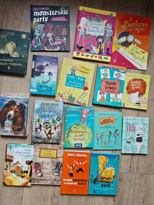 Książki dzieci, młodzież  różne