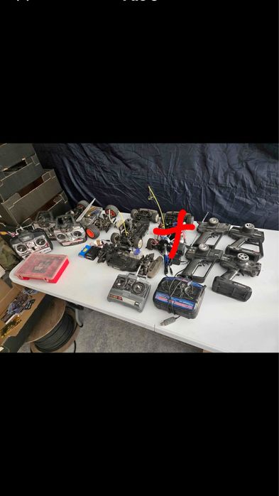 Vendo ou troco material rc