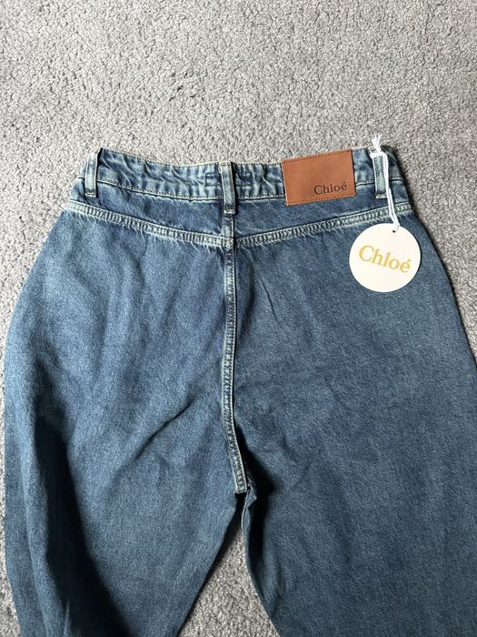 Jeansy chloe szerokie nowe niebieskie