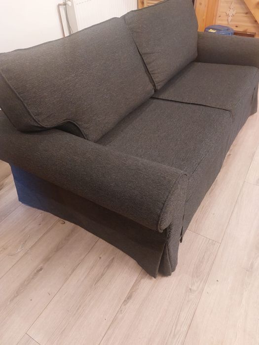 Sofa ikea 2 os szara rozkladana