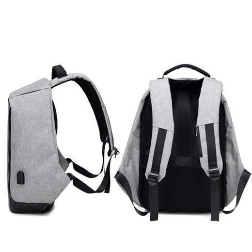 Mochila Anti-roubo com Cabo USB