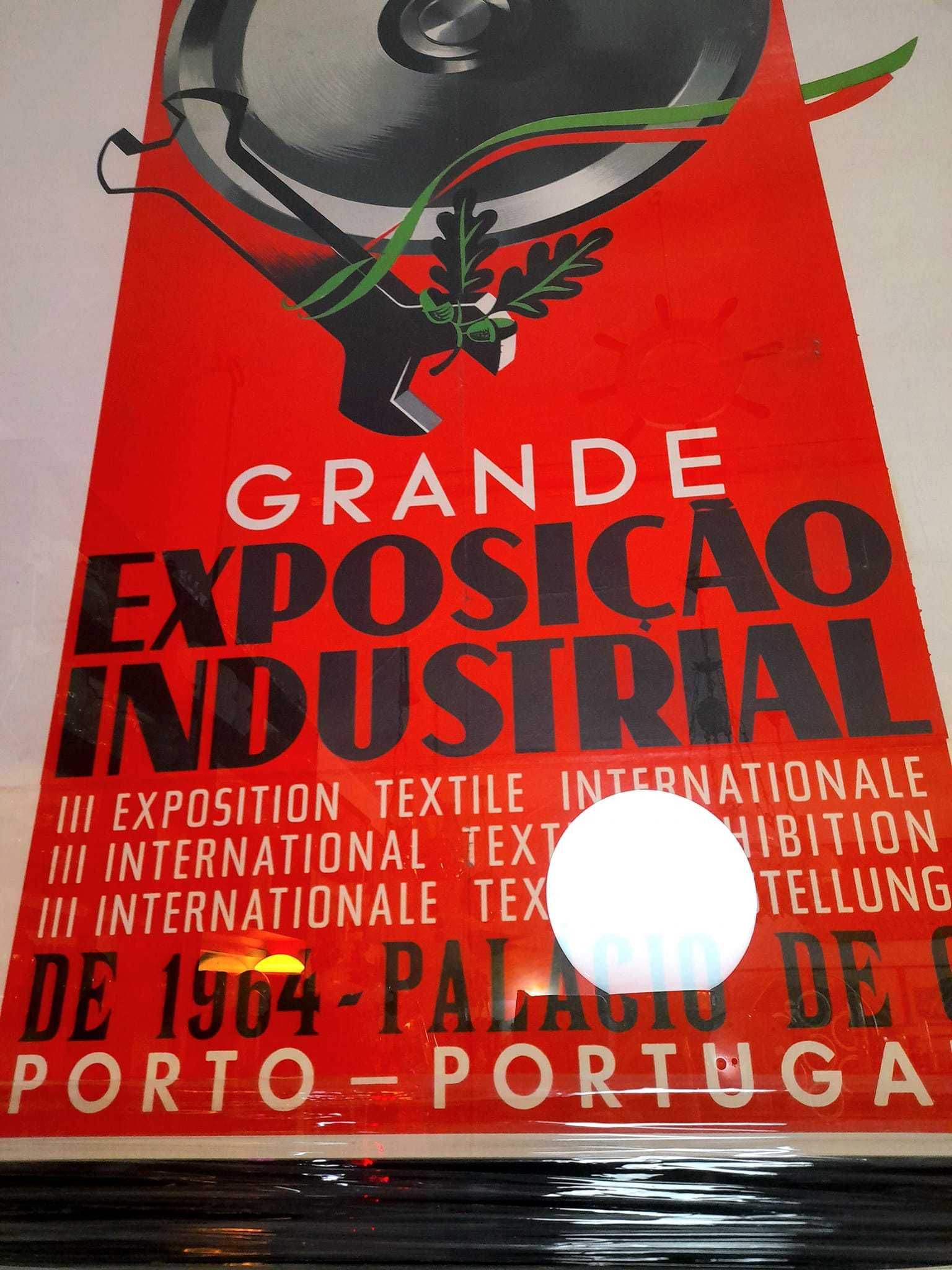 Quadro publicidade original Exposição industrial de 1964