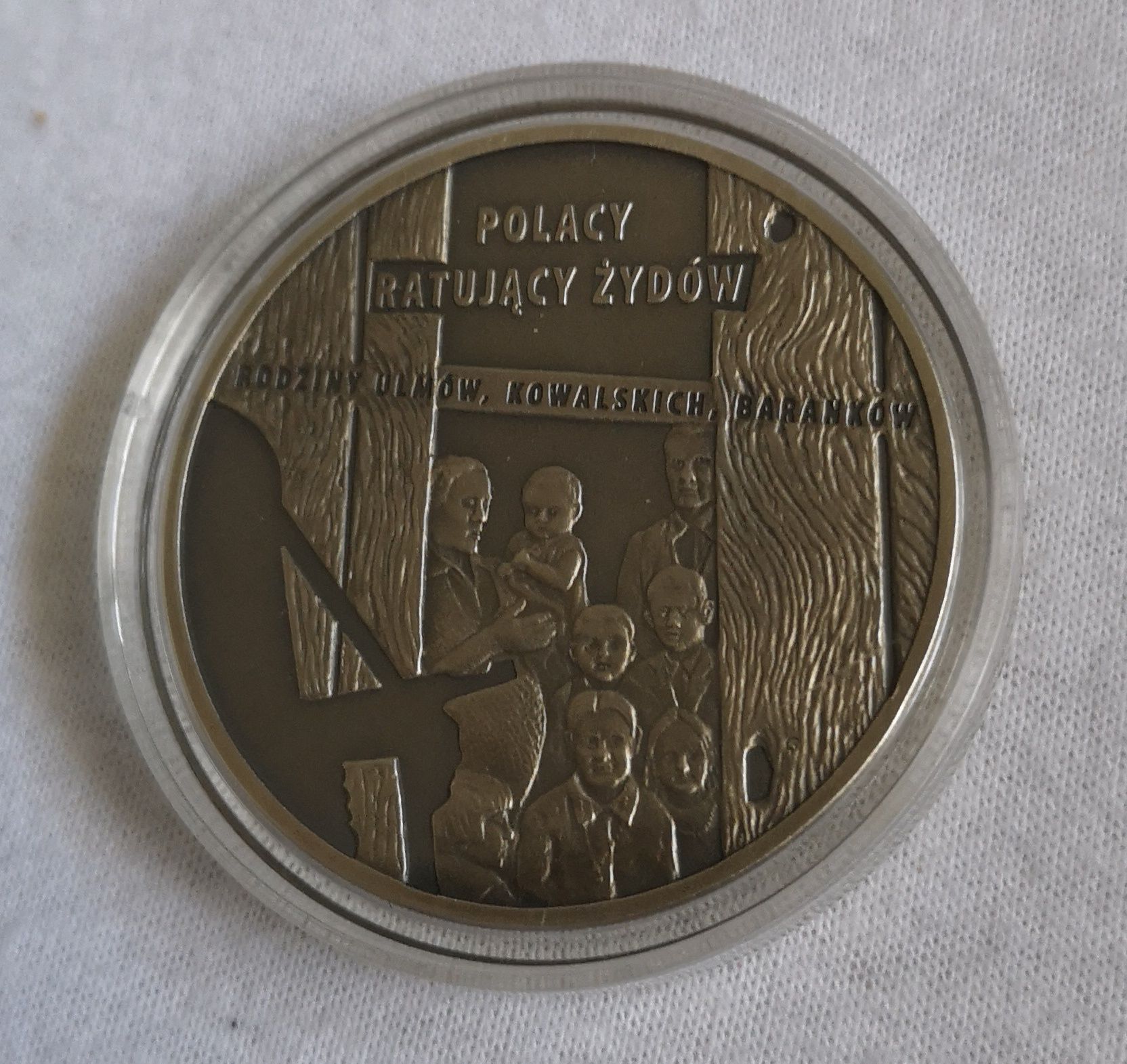 Moneta kolekcjonerska 20 zł 2012 r. Polacy ratujący Żydów