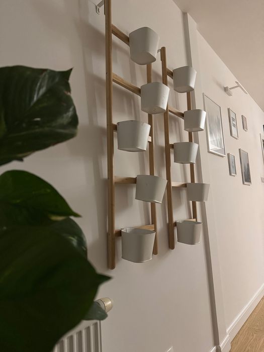 Stojak drabinka na kwiaty IKEA SATSUMAS – wisząca drabinka