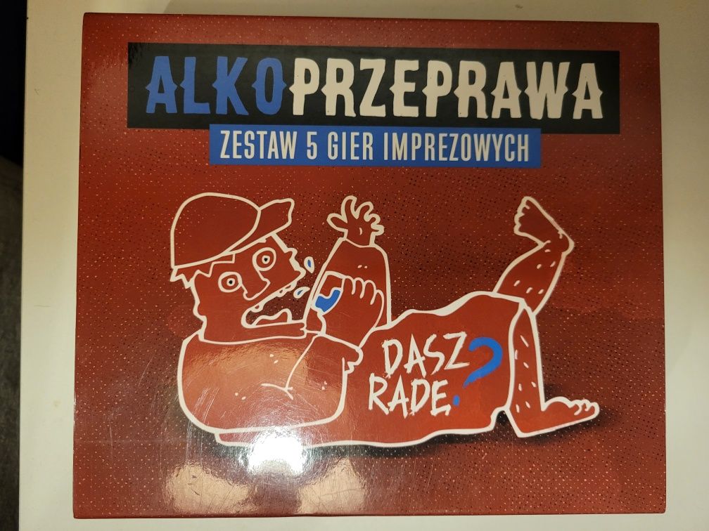 Zestaw gier imprezowych - Alkoprzeprawa