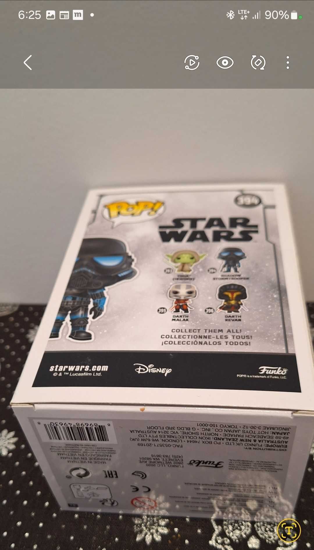 Funko pop Star Wars Shadow Stormtrooper oryginal