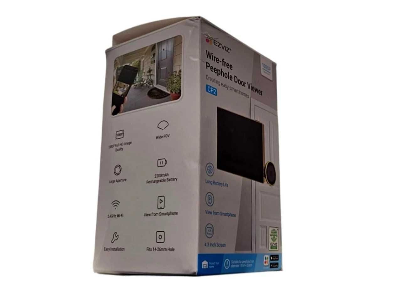 Wizjer elektroniczny wifi EZVIZ CP2 kamera ekran LCD 4,3" FULLHD