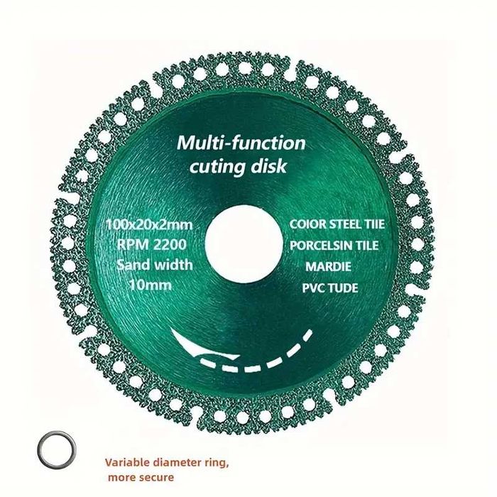 Tarcza diamentowa 100mm- do metalu, płytek, kamienia i marmuru