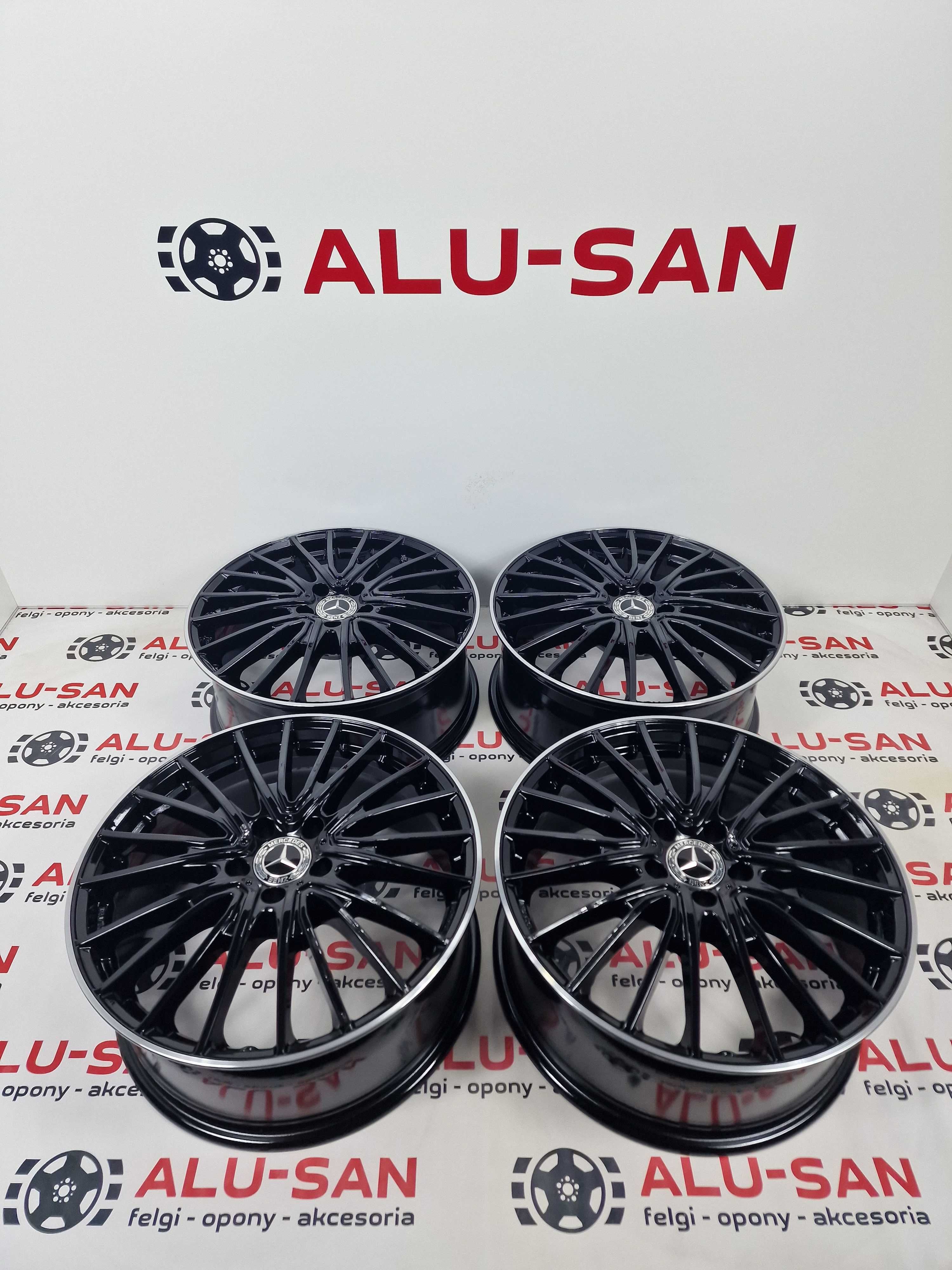 NOWE alufelgi MERCEDES 19" 5x112 GLA GLB E Klasa - Czarne