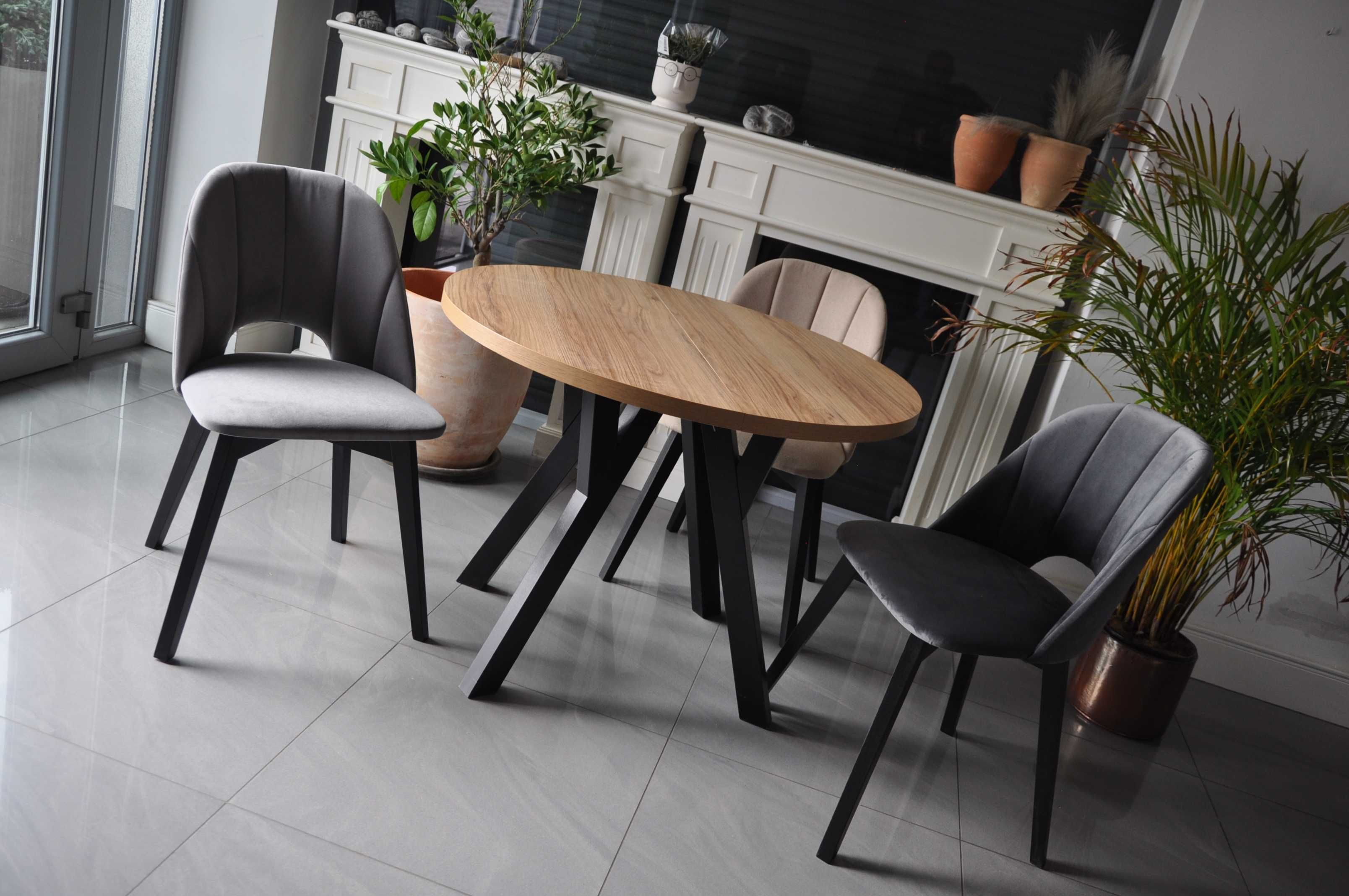STÓŁ LOFT 100 cm, 90 cm
