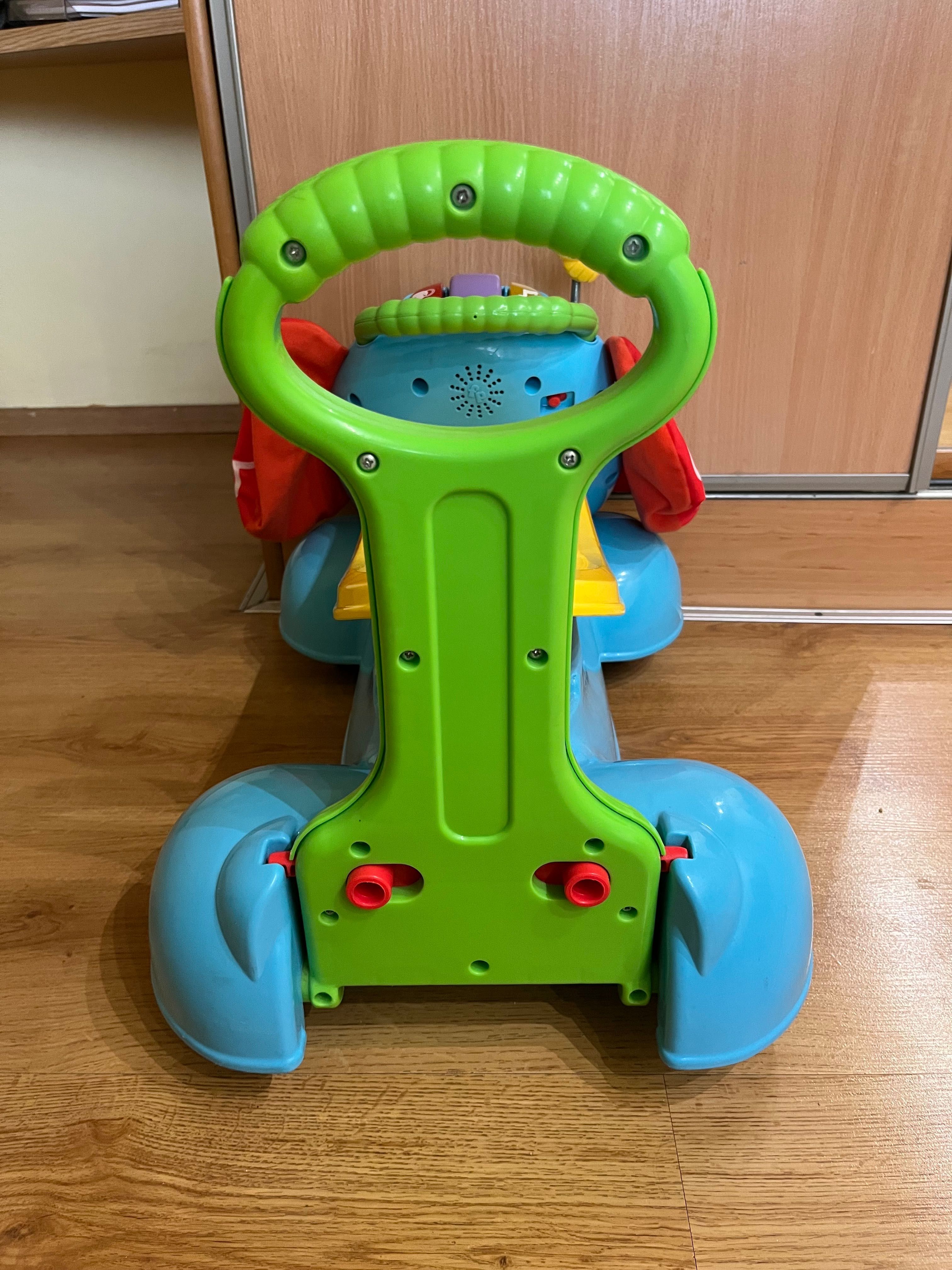 Fisher-Price Słonik-Chodzik Jeździk Skoczek 3W1