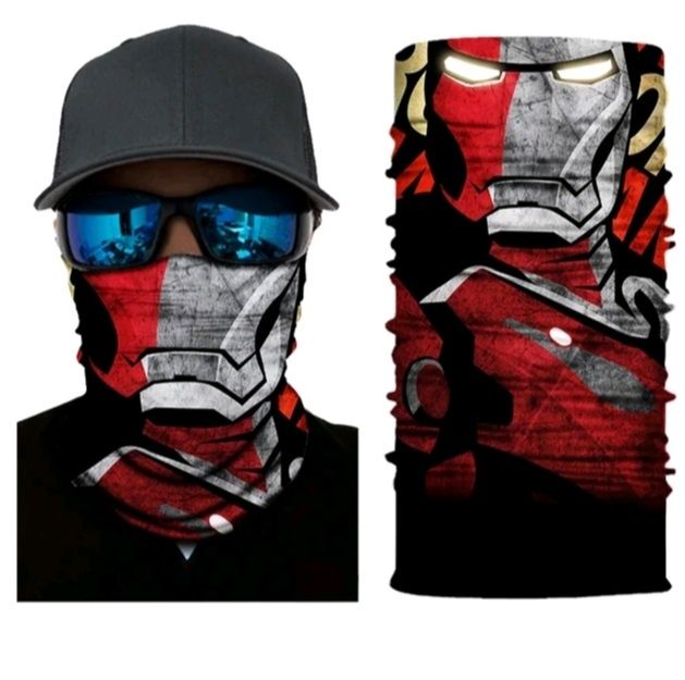 Komin bandama iron man stark marvel szalik chusta czarna