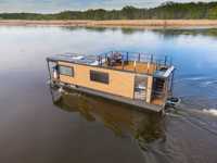 Houseboat 12 m Casa flutuante de barco
