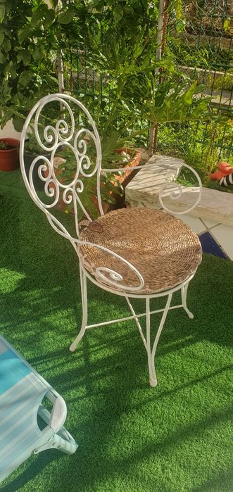 Cadeira de ferro lindíssima