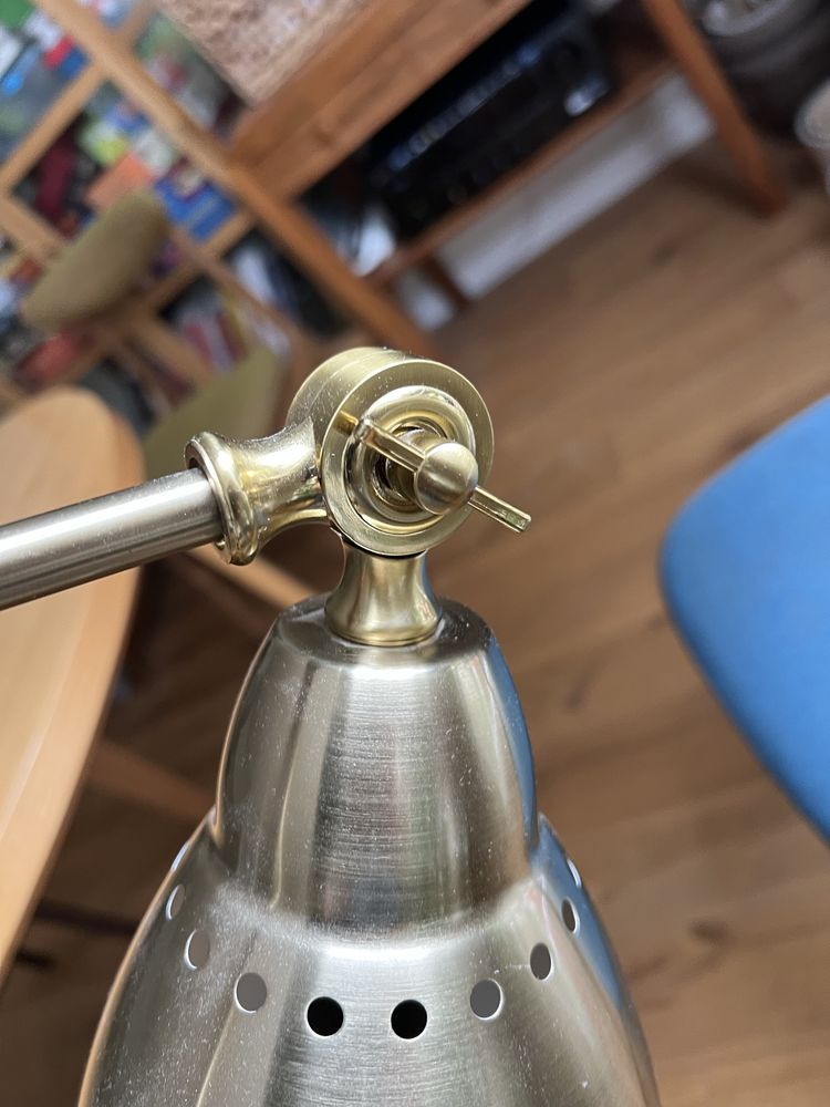 Lampa podłogowa Ikea Barometer złota