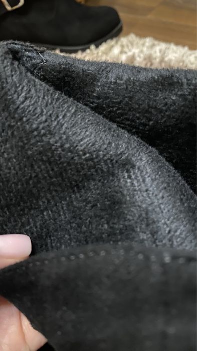 Чоботи змма- осінь замш