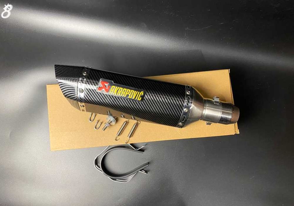 Прямоток Акрапович Вихлоп на мотоцикл Прямоточний Вихлоп на байк