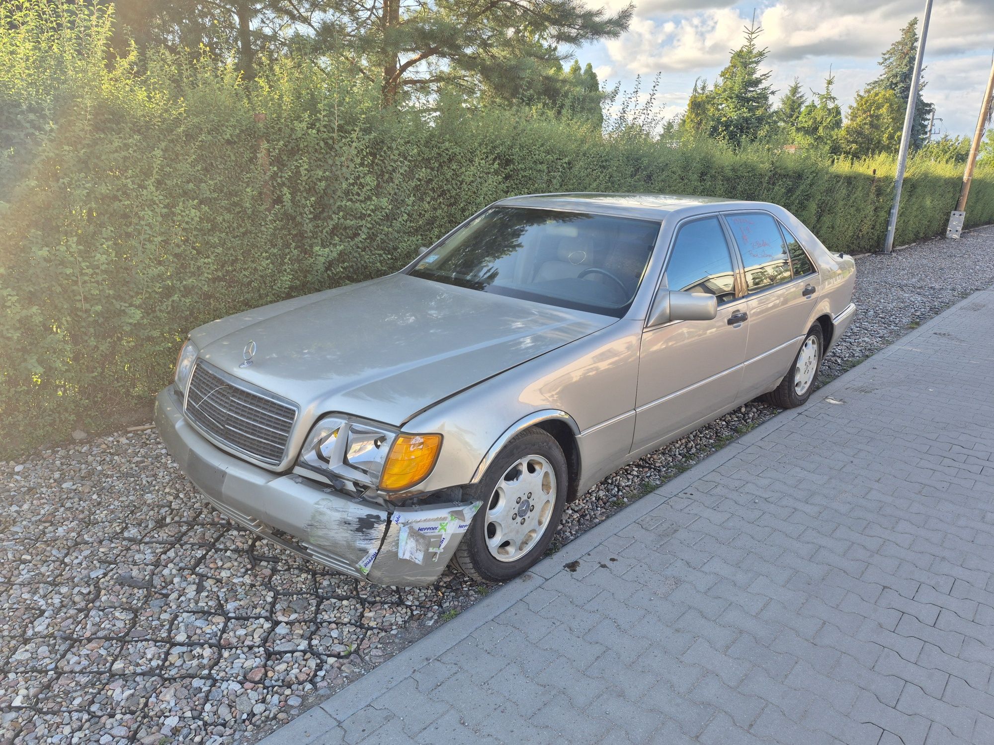 Mercedes 400sel w140 locha gold edition 79.000mil dociągi