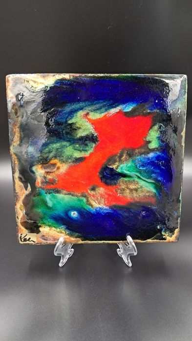 Helmut Schaffenacker plakieta ceramiczna